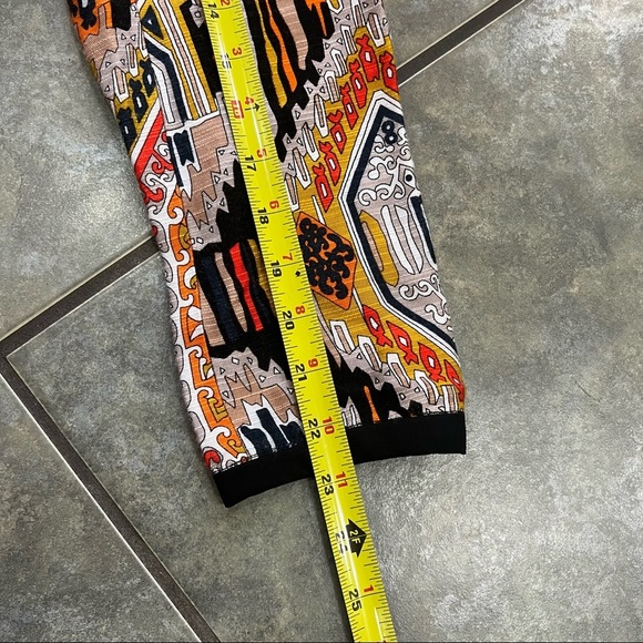 Trina Turk Womens Silk Blazer Tribal Diamond Moderna Sz 10 Southwestern Boho EUC - Picture 10 of 10